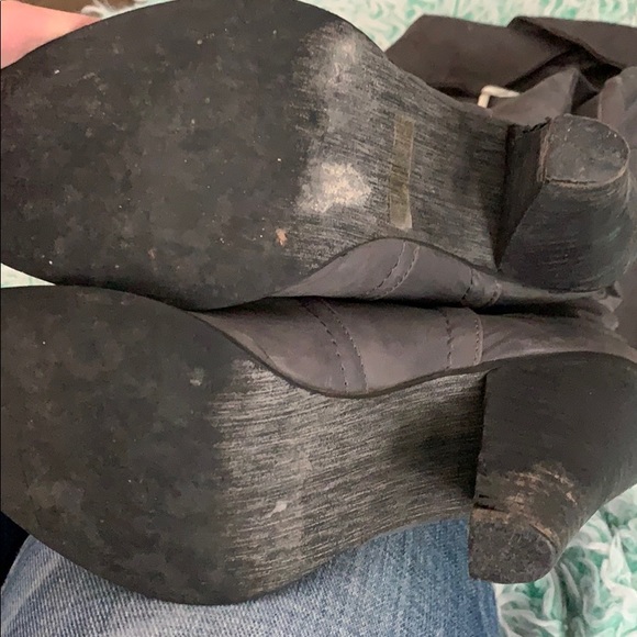 Not Rated Grey Over the knee boots size 8 - Picture 3 of 5